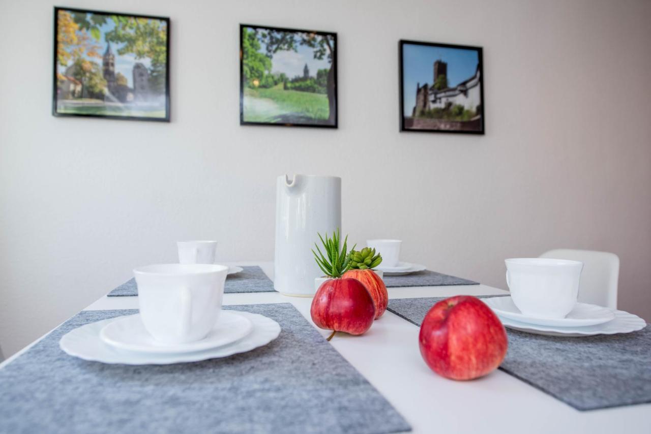 Stilvolle Ferienwohnung Am Historischen Nikolaitor 아이제나흐 외부 사진